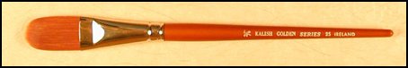 GOLDEN SYNTHETIC OVAL-WASH